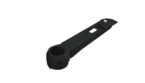 Techtower, Payment Terminal Arm with Rotating Pole Clamp