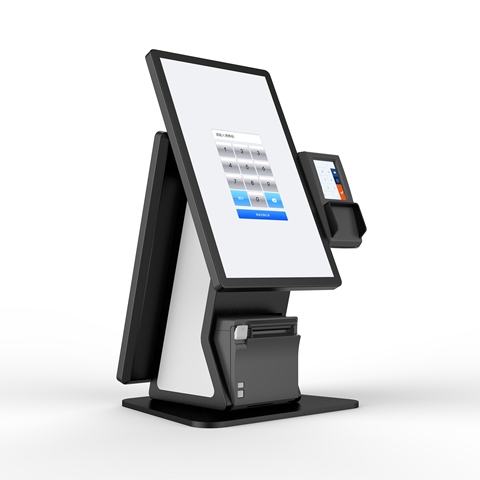 Touch Screen Order Payment Advertising Display Screen Kiosk Self Service Checkout Tablet Pos Stand