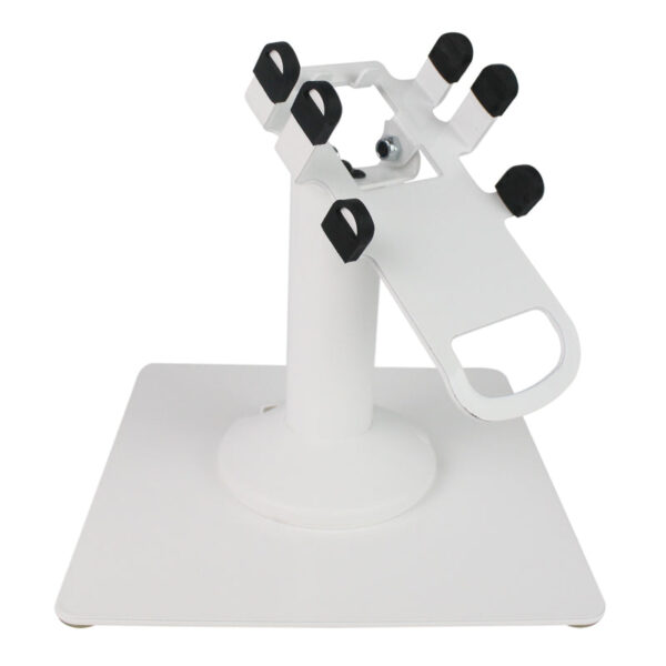 Clover Flex Freestanding Swivel and Tilt Stand with Square Plate (White) for C401U POS