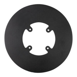 Freestanding Black Round Base Plate
