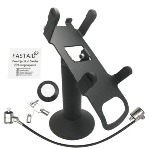 IMG-1_60239bdf-32e3-4813-969a-6b4877ad81bf-1.jpg Dejavoo Z8 / Z11 Swivel and Tilt Stand with Device to Stand Security Tether Lock, Two Keys 8" - Fits Dejavoo Z11 HW # v1.3