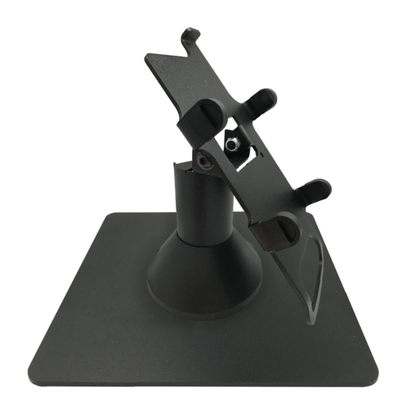 Verifone Vx820 Low Freestanding Swivel and Tilt Metal Stand with Square Plate