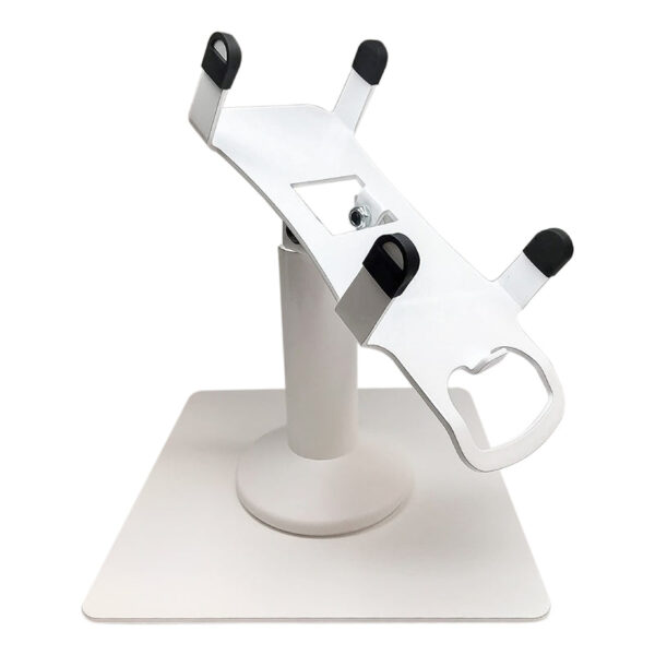 PAX A80 Freestanding Swivel and Tilt Stand with Square Plate (White)