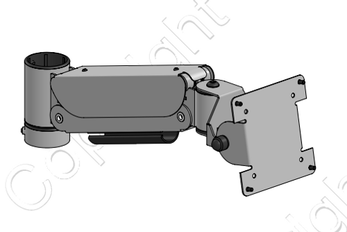 SPACEPOLE - CUSTOM KITCHEN DISPLAY SYSTEM MOUNT