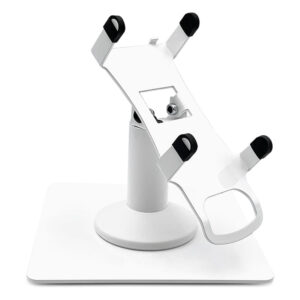 LO01_04917a56-804f-4624-8478-67bdc221683c-1.jpg Dejavoo Z8 / Dejavoo Z11 Low Freestanding Swivel and Tilt Stand with Square Plate (White) - Fits Dejavoo Z11 HW # v1.3