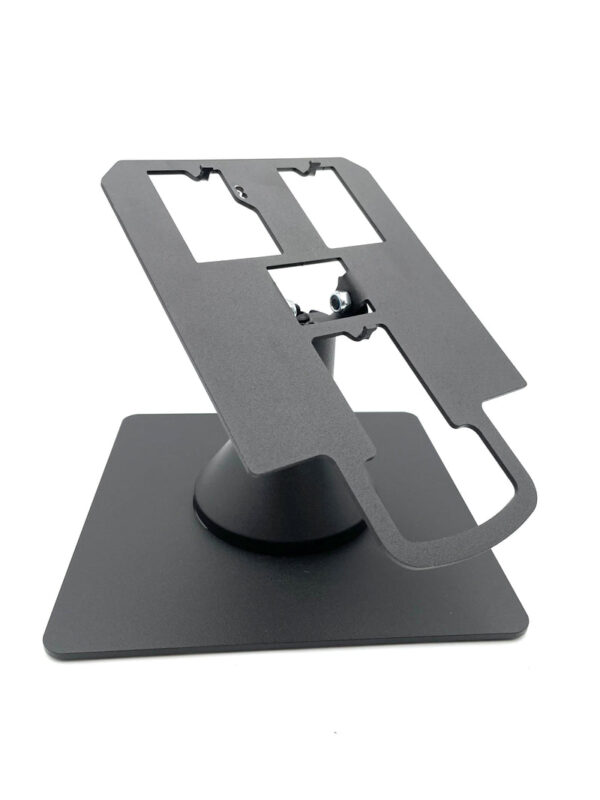 Verifone Mx915 / Verifone Mx925 Freestanding Low Swivel and Tilt Stand with Square Plate