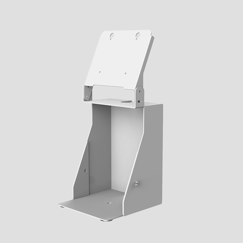 Peacemounts-TPS-1-White-Desktop-Metal-Stand.jpg_480x480.jpg Peacemounts TPS-1 White Desktop Metal Stand for POS and Payment Tablet PC Kiosk for Retail Store Use
