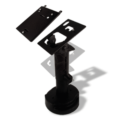 VeriFone MX915 Credit Card Stand Telescoping Pedestal Quick Release by Swivel Stands