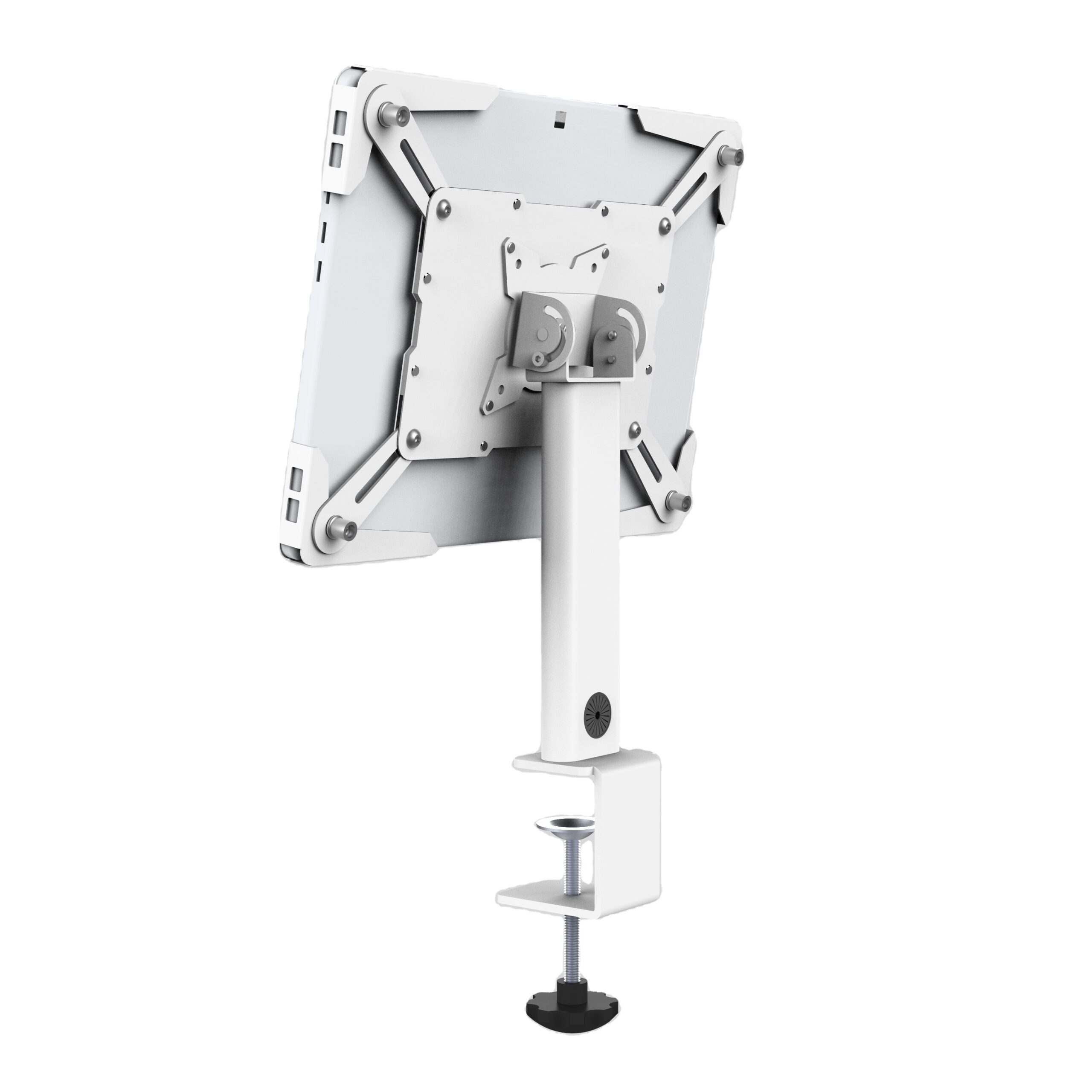 Restaurant-Pos-Stand-Holder-Restaurant-Checkout-Counter.jpg Restaurant Pos Stand Holder Restaurant Checkout Counter Kiosk Universal Adjustable Anti Theft Stand for Tablets Desktop Tablet