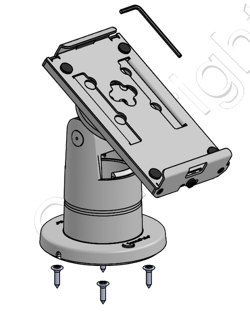 Space Pole Stack with U-Frame
