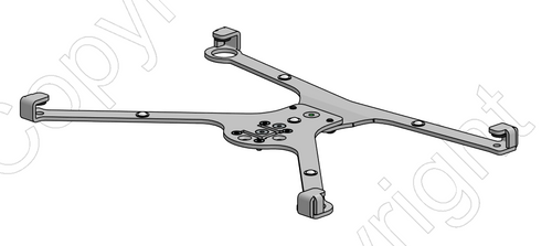 X-Frame - iPad Air / iPad (2017/2018) by SpacePole