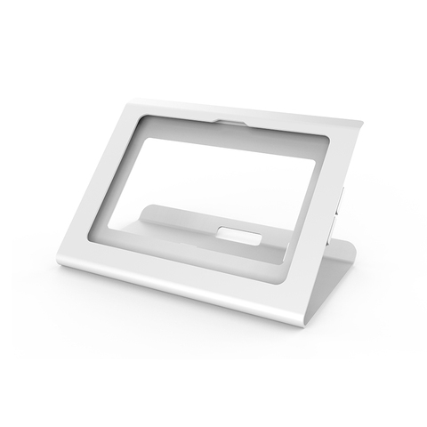 TS-T Anti-theft Metal Tablet Desktop Stand Holder with 20lbs Load Capacity for POS Use