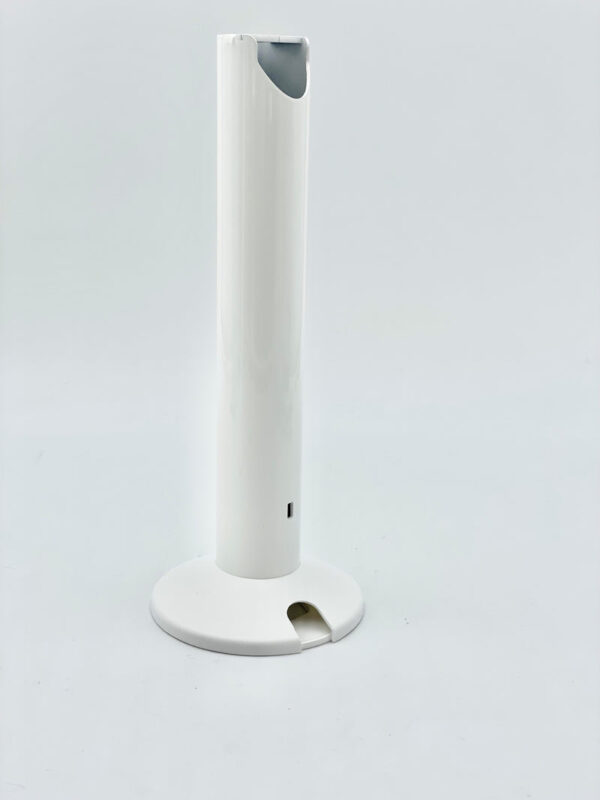 Tall 10" Pole for Swivel and Tilt Stand (White)