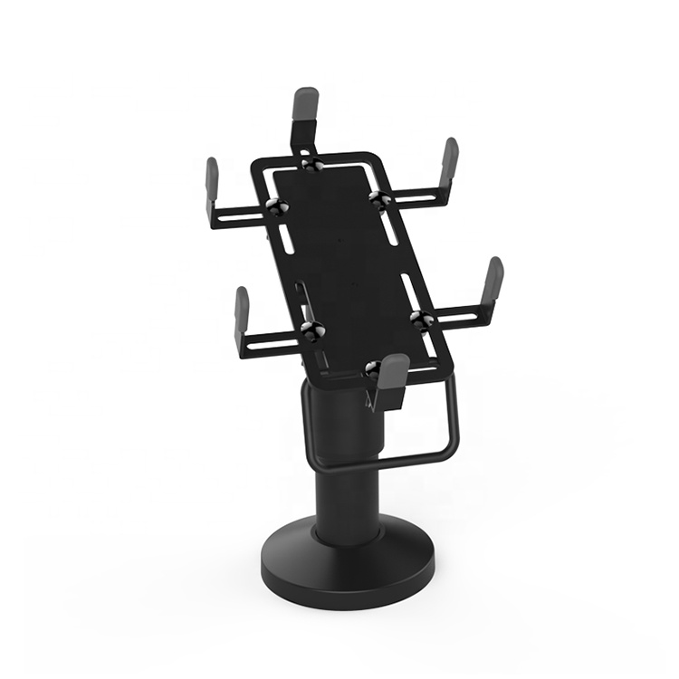 Universal-Rotating-Pole-Mount-Terminal-Display-Stand.jpg Rotating Pole Mount Terminal Display Stand Pos Credit Card Holder Pos Machine Stand