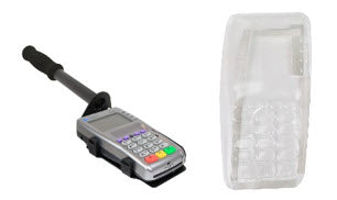 Verifone Vx805 Drive-Thru Handheld Mount and Protective Spill Cover